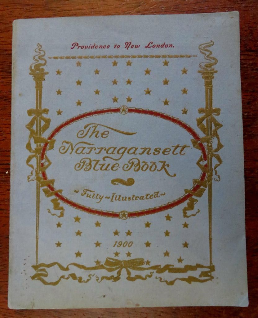 Narragansett Blue Book Summer Souvenir 1900 illustrated travel guide hotels