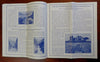 Salt Lake City Sightseeing Tours Gray Line c. 1920's tourist brochure w/ map