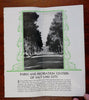 Salt Lake City Utah Parks & Recreation Tourist Info 1931 scarce promo brochure