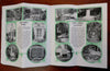 Salt Lake City Utah Parks & Recreation Tourist Info 1931 scarce promo brochure