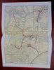 Union Pacific System Zion Grand Canyon Bryce Canyon 1930 tourist guide w/ map