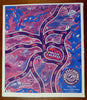 Endless Caverns New Market Virginia c. 1930's tourist promo w/ cartoon map