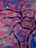 Endless Caverns New Market Virginia c. 1930's tourist promo w/ cartoon map