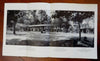 Endless Caverns New Market Virginia c. 1930's tourist promo w/ cartoon map