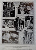 Endless Caverns New Market Virginia c. 1930's tourist promo w/ cartoon map