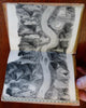 Rhine Panorama from Cologne to Mainz c. 1860 tourist souvenir panorama album