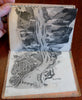 Rhine Panorama from Cologne to Mainz c. 1860 tourist souvenir panorama album