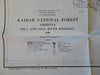 Arizona Travel Ephemera Lot x 2 Kaibab National Forest c. 1930 tourist souvenirs