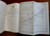 Western US Travel Guide Overland Route Yellowstone 1916 illustrated book 25 maps
