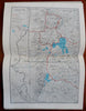 Yellowstone National Park Lot x 2 Tourist Guidebooks c 1920s vintage ads w/ maps