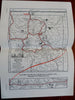 Yellowstone National Park Lot x 2 Tourist Guidebooks c 1920s vintage ads w/ maps