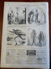 Lincoln at Independence Hall PA Harper's Civil War newspaper 1861 complete issue