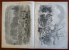 Bull Run Battle prints Harper's Civil War newspaper August 1861 complete issue