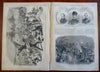 Bull Run Battle prints Harper's Civil War newspaper August 1861 complete issue