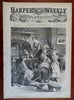 White Mts. NH summit Winslow Homer Harper's 1869 newspaper complete issue