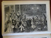 White Mts. NH summit Winslow Homer Harper's 1869 newspaper complete issue