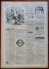 White Mts. NH summit Winslow Homer Harper's 1869 newspaper complete issue