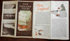 New England Tours 1928 Mixer's Road Maps folding tourist NE Hotel Assoc. tour
