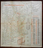 New England Tours 1928 Mixer's Road Maps folding tourist NE Hotel Assoc. tour