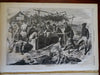 Thanksgiving in Camp W. Homer 1862 Harper's Civil War newspaper complete issue