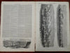 Christmas in Camp W. Homer Harper's Civil War newspaper 1862 complete issue