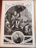 Atlantic Baseball Team Harper's Reconstruction Era newspaper 1866 complete issue