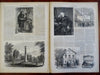 Atlantic Baseball Team Harper's Reconstruction Era newspaper 1866 complete issue