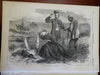 U.S. Ironclad Navy Louisiana map Reconstruction Era nwsppr 1866 complete issue