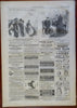U.S. Ironclad Navy Louisiana map Reconstruction Era nwsppr 1866 complete issue