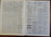 U.S. Ironclad Navy Louisiana map Reconstruction Era nwsppr 1866 complete issue