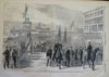 British Ironclad Navy NY MS. Reconstruction Era newspaper 1866 complete issue