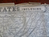 Southern States Rare Map Harper's Civil War newspaper 1861 complete issue