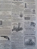 Southern States Rare Map Harper's Civil War newspaper 1861 complete issue