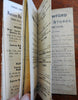 Boston Harbor rare folding pocket map 1890 Bouve Crawford Shoes advertising