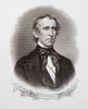 American Presidents Lot x 12 Engraved Portraits 1896-98 Washington Adams Jackson