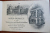 Jacob Dold Packing Co. Pan-American Exposition Map 1901 advert leaflet w/ map