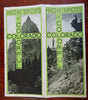 High Spots of Colorado c. 1920's Illustrated Tourist Brochure Fishing Skiing