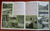 High Spots of Colorado c. 1920's Illustrated Tourist Brochure Fishing Skiing