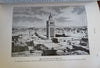Sahara desert visit North Africa 1905 Schneller German Travel illustrated book