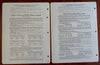 Caltex Sportswear Women's Dresses Fashion c. 1940's color style sheets w/ prices