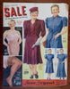 Lane Bryant Winter Sale Women's Fashion 1940 illustrated mail order catalog