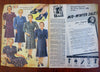 Lane Bryant Winter Sale Women's Fashion 1940 illustrated mail order catalog