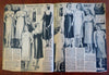 Lane Bryant Winter Sale Women's Fashion 1940 illustrated mail order catalog