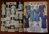 Lane Bryant Winter Sale Women's Fashion 1940 illustrated mail order catalog
