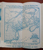 Maine Steamship Company Tourist Info 1905 illustrated travel brochure w/ map