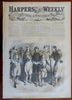 Winslow Homer Ellsworths Zoaves Harper's Civil War newspaper 1861 complete issue