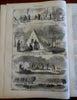 Winslow Homer Ellsworths Zoaves Harper's Civil War newspaper 1861 complete issue