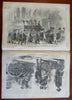 Winslow Homer Ellsworths Zoaves Harper's Civil War newspaper 1861 complete issue