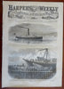 New York Militia Naval Scenes Harper's Civil War newspaper 1861 complete issue