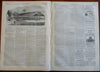 New York Militia Naval Scenes Harper's Civil War newspaper 1861 complete issue